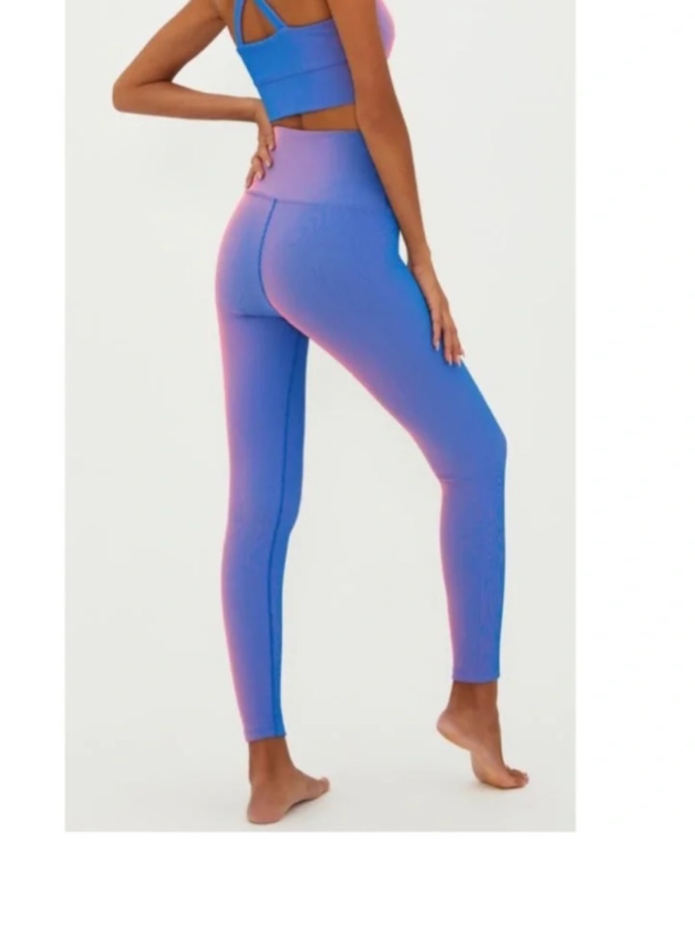 Beach Riot Tayler Legging Imperial Two Tone